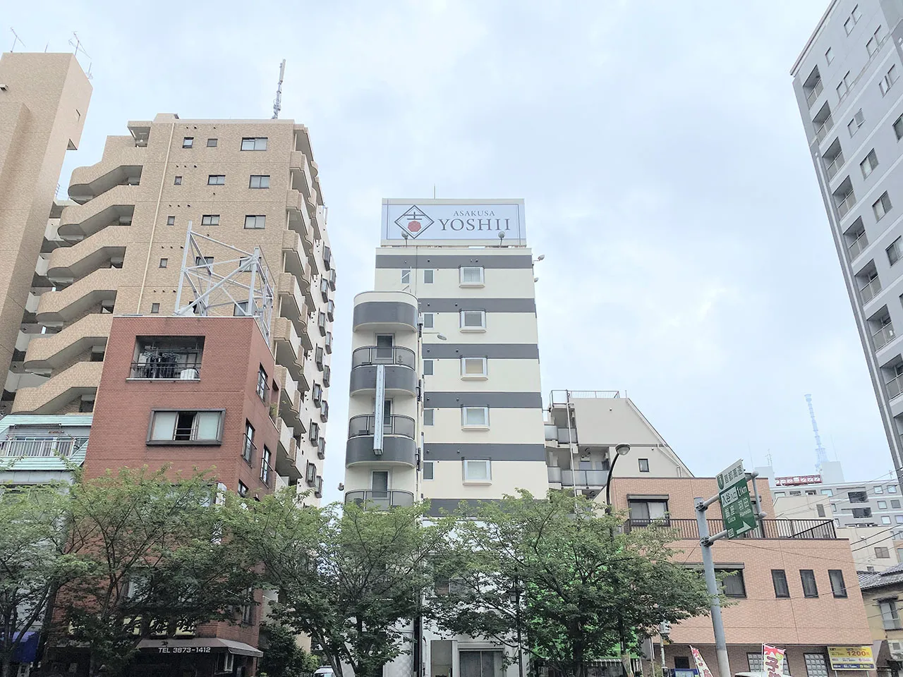 浅草吉居ホテルの全体