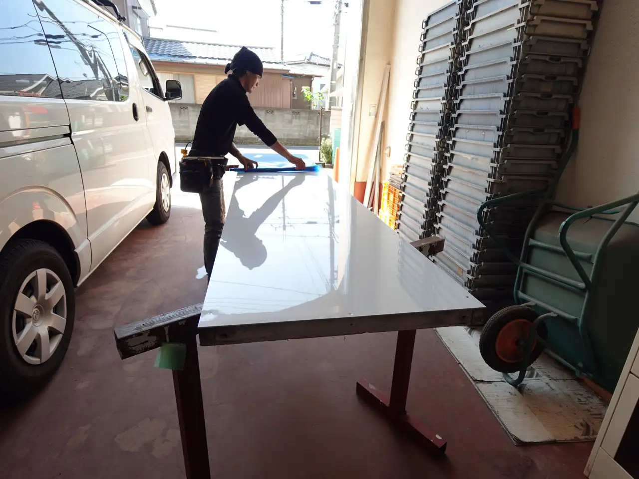 立て看板の製作